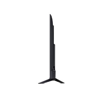 Vue latérale orientée vers la gauche de la LG UHD TV UA73.