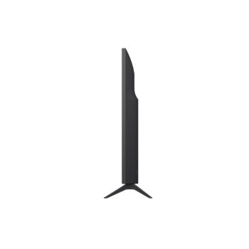 Écran LG TV avec une télécommande AI Magic Remote au premier plan. Le bouton IA est mis en surbrillance et une bulle de dialogue montre du texte : suggérez un film que j’aime. À l’écran, nous voyons l’icône utilisateur E, indiquant comment AI Voice ID a pu identifier l’utilisateur et formuler des recommandations personnalisées en fonction de sa voix.