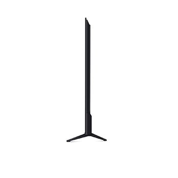 Écran LG TV avec une télécommande AI Magic Remote au premier plan. Le bouton IA est mis en surbrillance et une bulle de dialogue montre du texte : suggérez un film que j’aime. À l’écran, nous voyons l’icône utilisateur E, indiquant comment AI Voice ID a pu identifier l’utilisateur et formuler des recommandations personnalisées en fonction de sa voix.