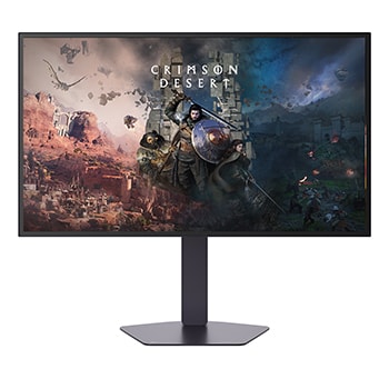 Vue avant de Moniteur gaming 27" OLED 4ème génération QHD avec Dualㅤㅤ LG 27GX790B-B