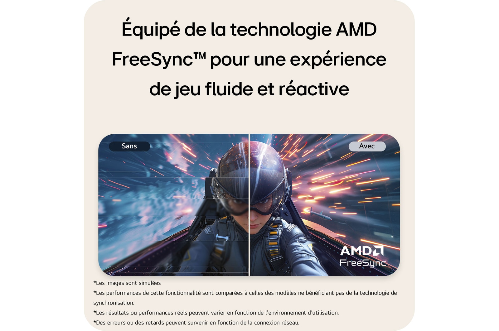 Vue latérale du support de moniteur avec l’écran incliné vers l’avant