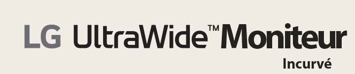 Logo LG UltraWide Monitor Curved.