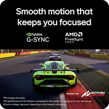 Vue de dessus d’un moniteur pour jeu 52 pouces UltraGear evo G9, 5K2K 240Hz avec pivot gauche (52G930B)