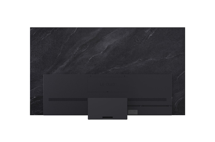 Rear view of LG OLED evo AI C5 4K Smart TV.