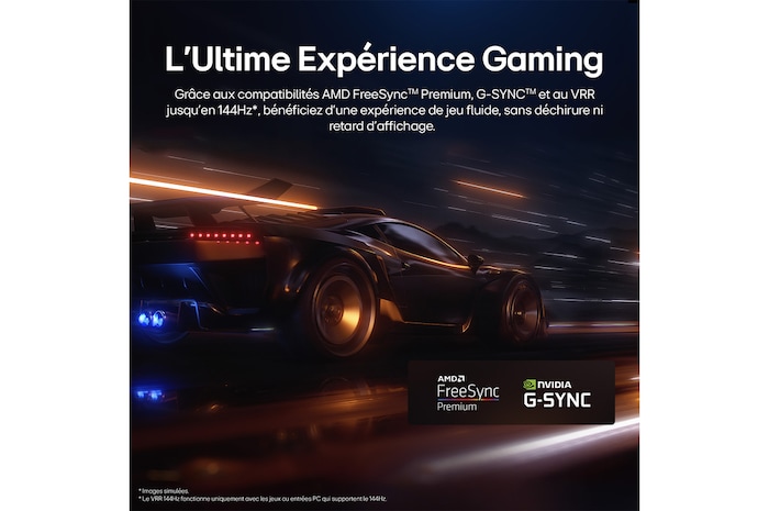 Close-up of an LG OLED TV screen showing how AI Search works. A small chat window is open showing how the user asked for what sports games are available. AI search responded via chat and by showing thumbnails of available content. There is also a prompt to ask Microsoft Copilot. 