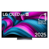 TV LG OLED evo C5 | 2025 | 65'' (164 cm) | 4K UHD | Processeur α9 AI 4K Gen8
