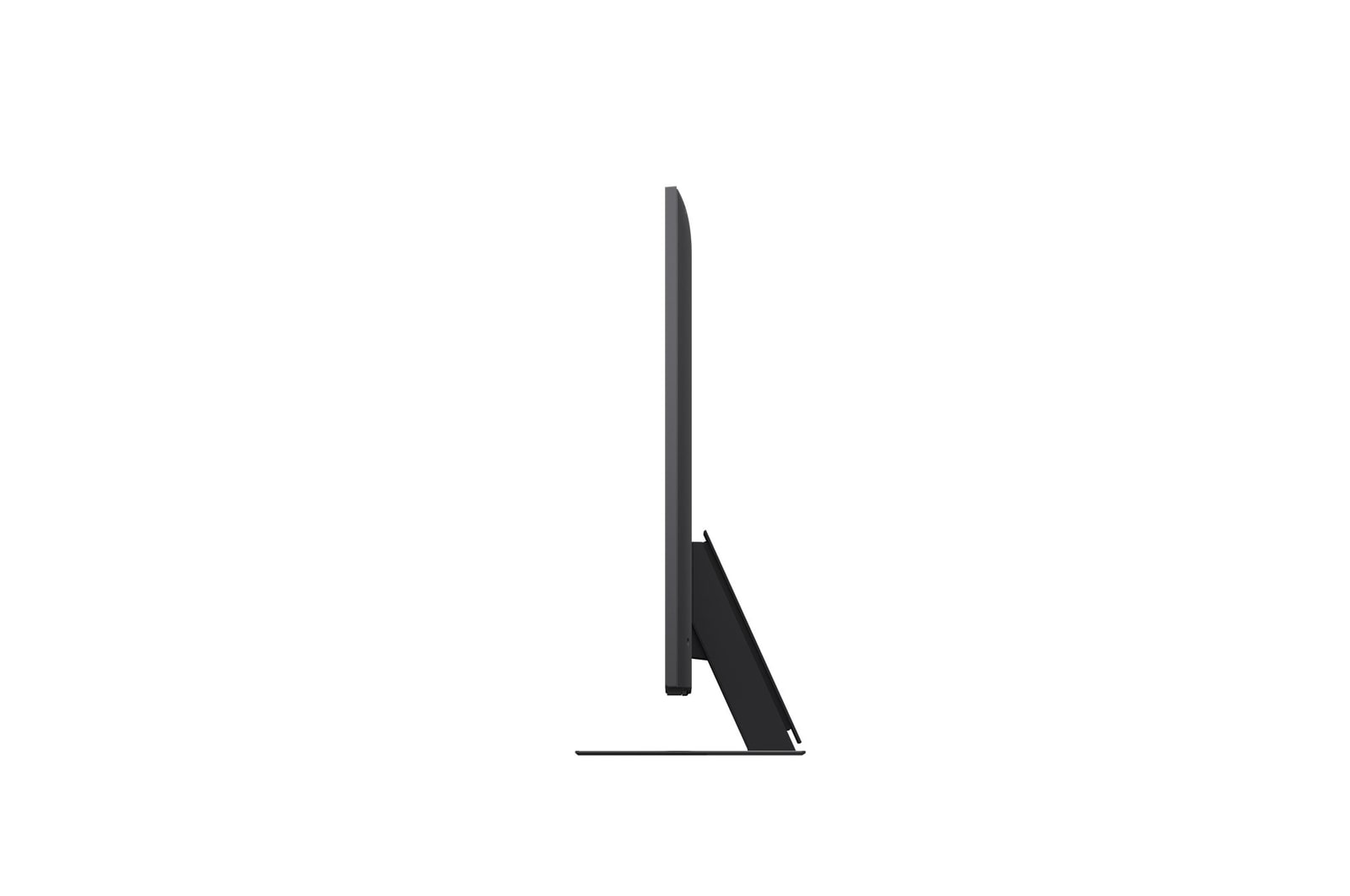 Vue arrière de la TV LG QNED evo