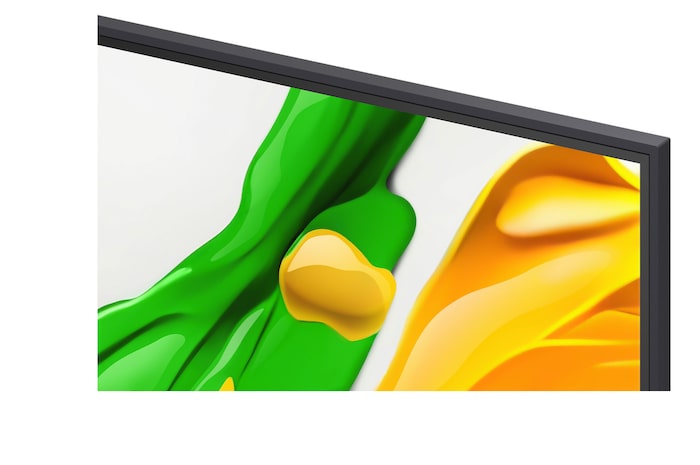 Vue arrière de la TV LG QNED evo