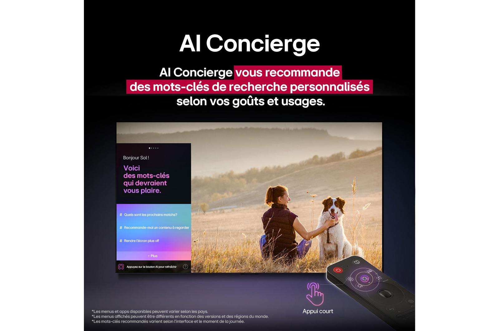 LG QNED TV | 2025 | 75'' (189 cm) | 4K UHD | Processeur α8 AI 4K Gen2 , LG 75QNED85A6C
