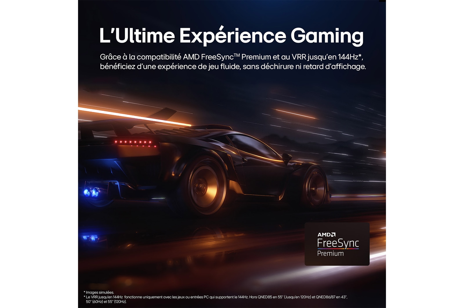 LG TV LG QNED | 2025 | 75'' (189 cm) | 4K UHD | Processeur α8 AI 4K Gen2, LG 75QNED86A6A
