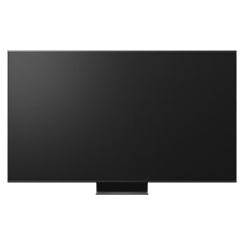 Rear view of LG QNED evo TV.