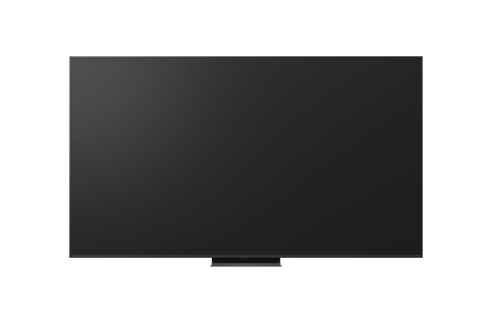 Rear view of LG QNED evo TV.