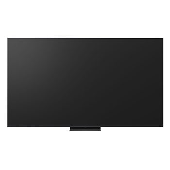Rear view of LG QNED evo TV.