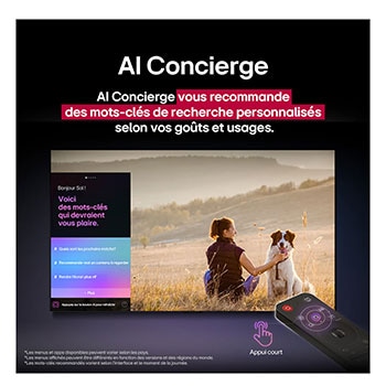 LG TV LG QNED | 2025 | 86'' (217 cm) | 4K UHD | Processeur α8 AI 4K Gen2, LG 86QNED86A6A