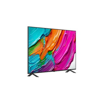 Vue arrière de la LG QNED80 TV