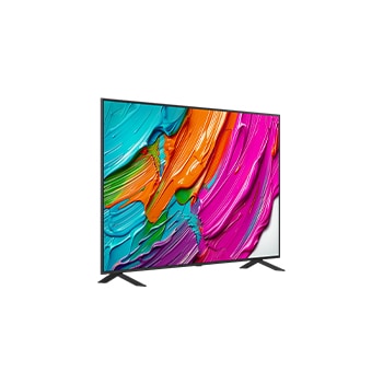 Vue arrière de la LG QNED80 TV