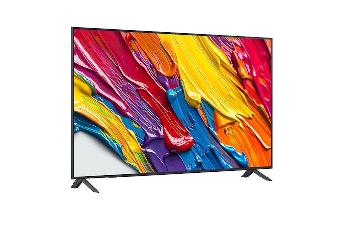 Vue arrière de la LG QNED82 TV