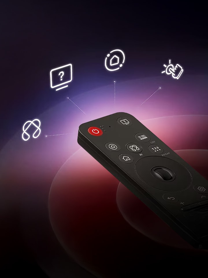 C’est la télécommande Magic LG TV série 2025