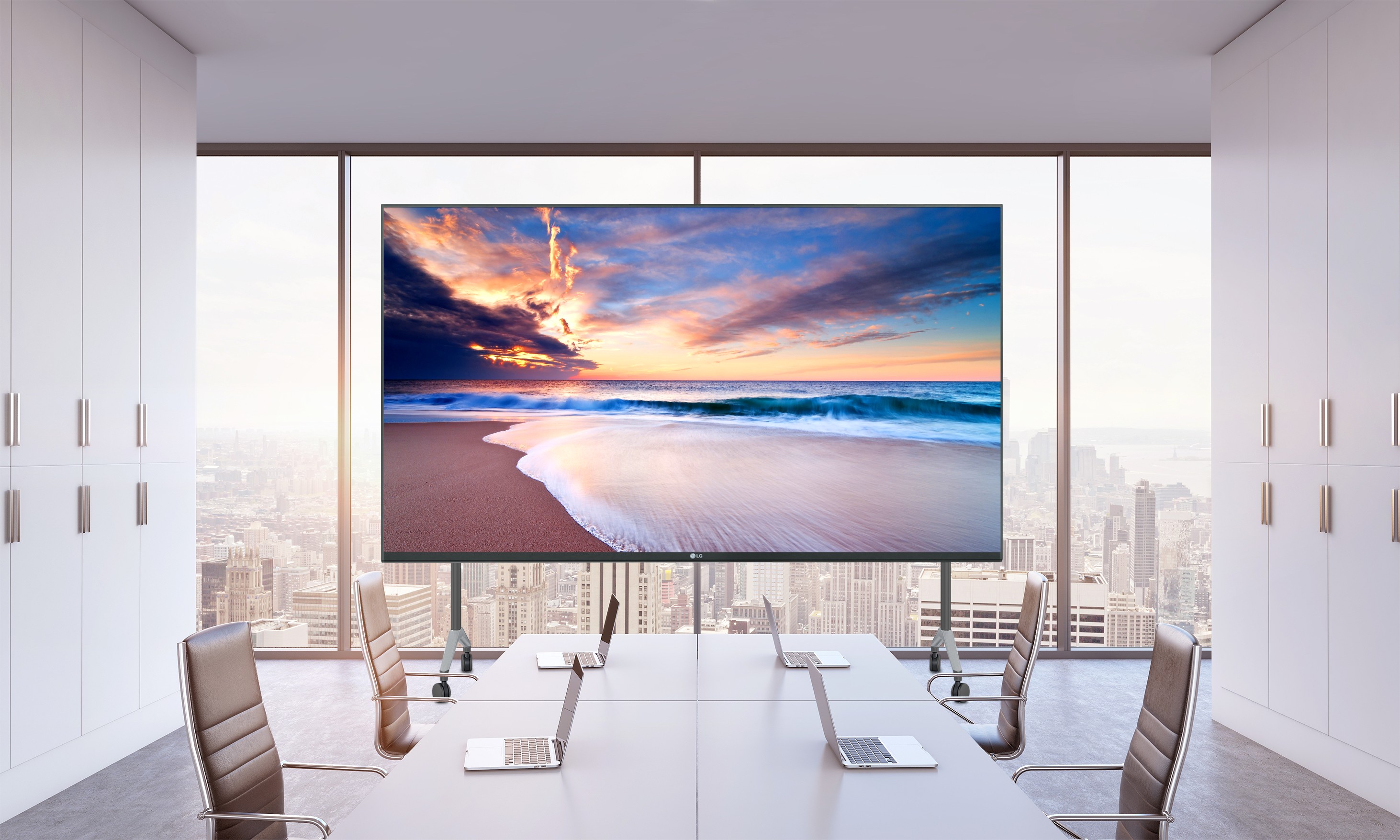 Image représentant l’écran LED All-in-One 130’’ de LG