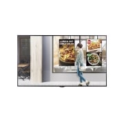 Vue avant de LG 55XS4F-B Écran Vitrine | 4000 nit | Résolution FHD (1920 ×1080) 55XS4F-B