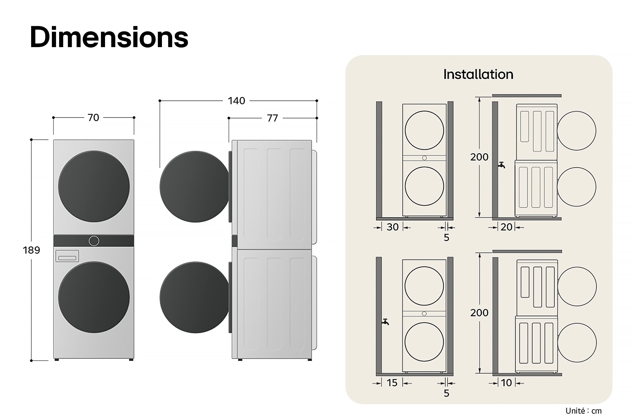 Le lave-linge LG ThinQ connecté pour un linge parfait à moindre effort