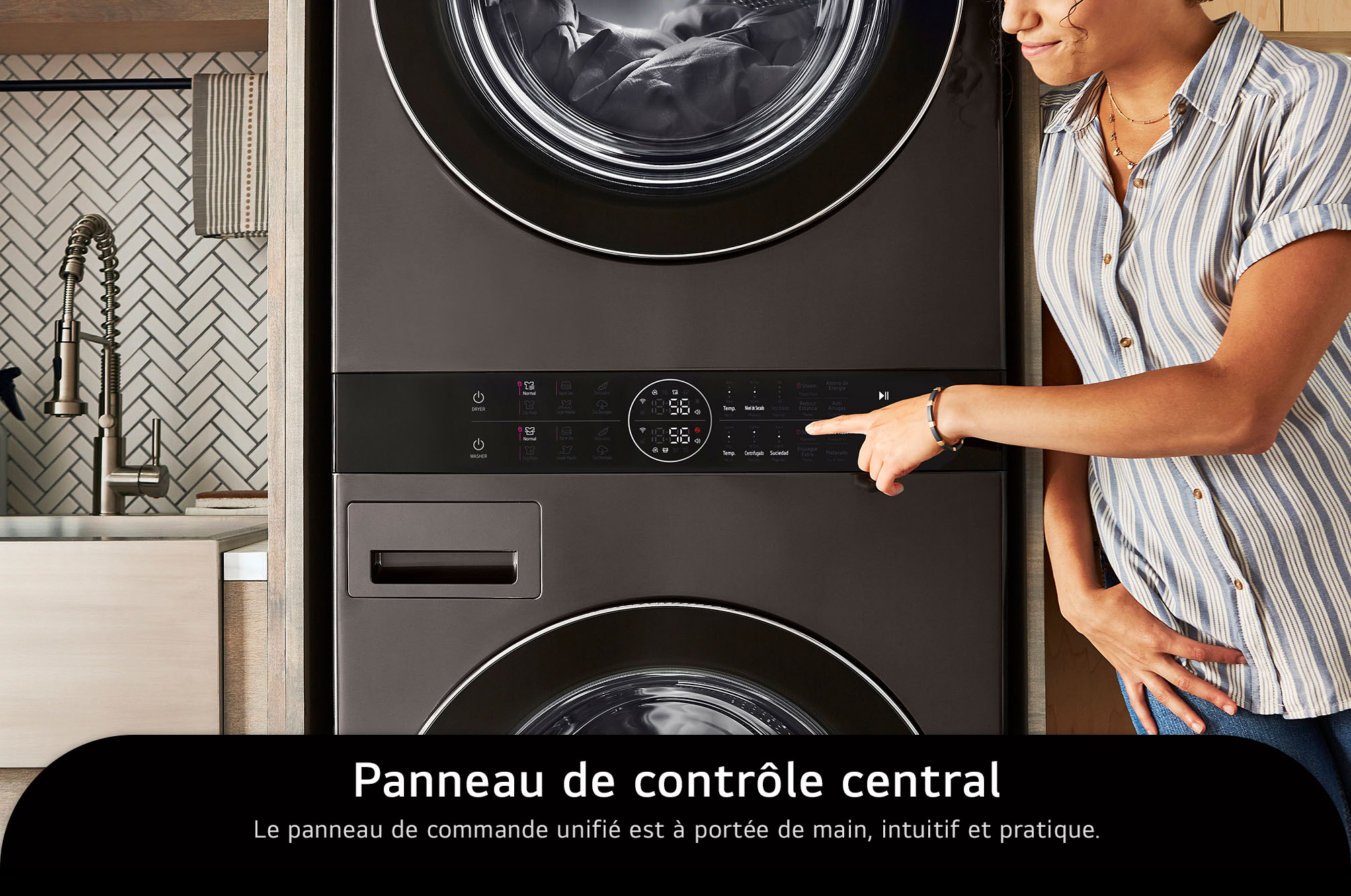 TrueSteam : la vapeur vraie pour un linge hygiénique et sans plis