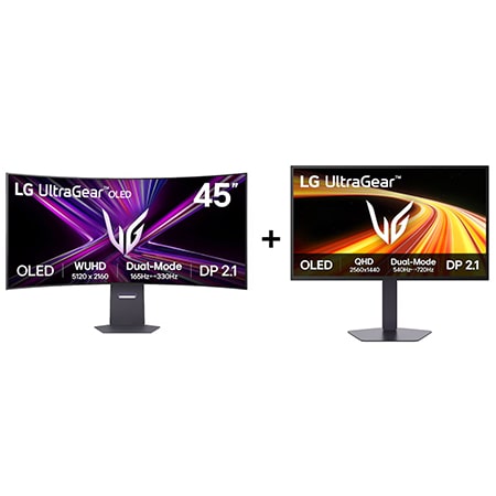 Lg Gris/Noir 44.5" Oled - Ultragear 45Gx950a-B - Image 8