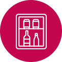 Pictogramme représentant une pièce de vie