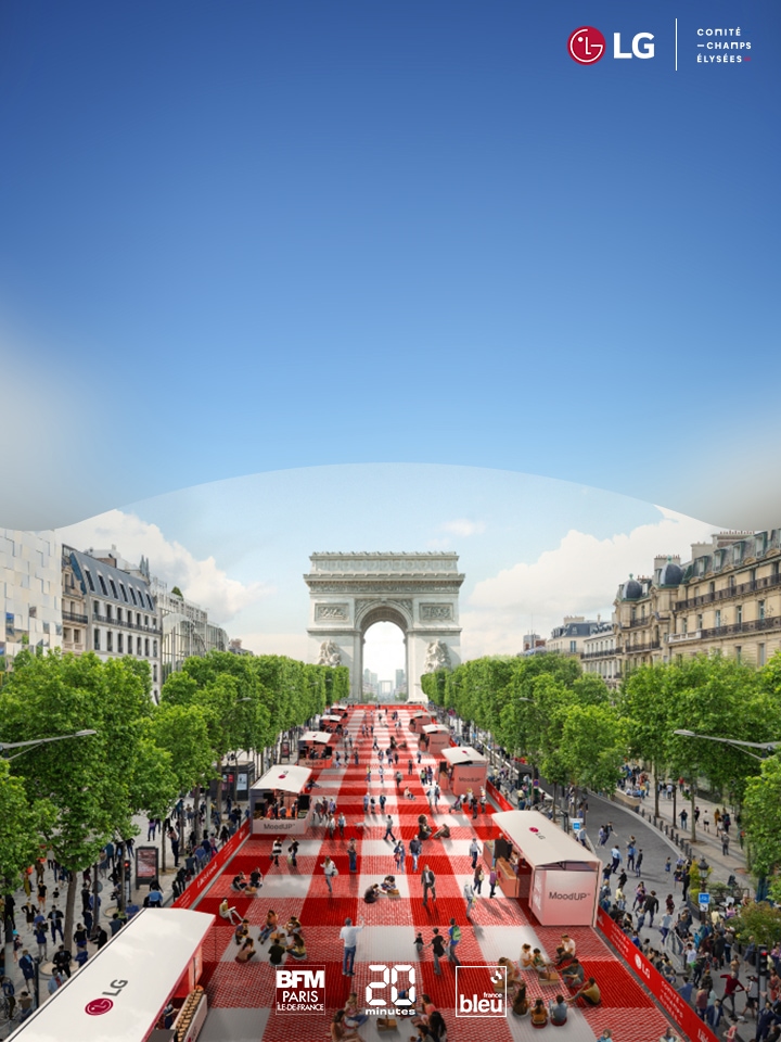 Image des Champs Elysées pour l'événement MoodUP Instaview