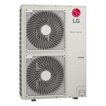 Left side view of LG Outdoor Unit