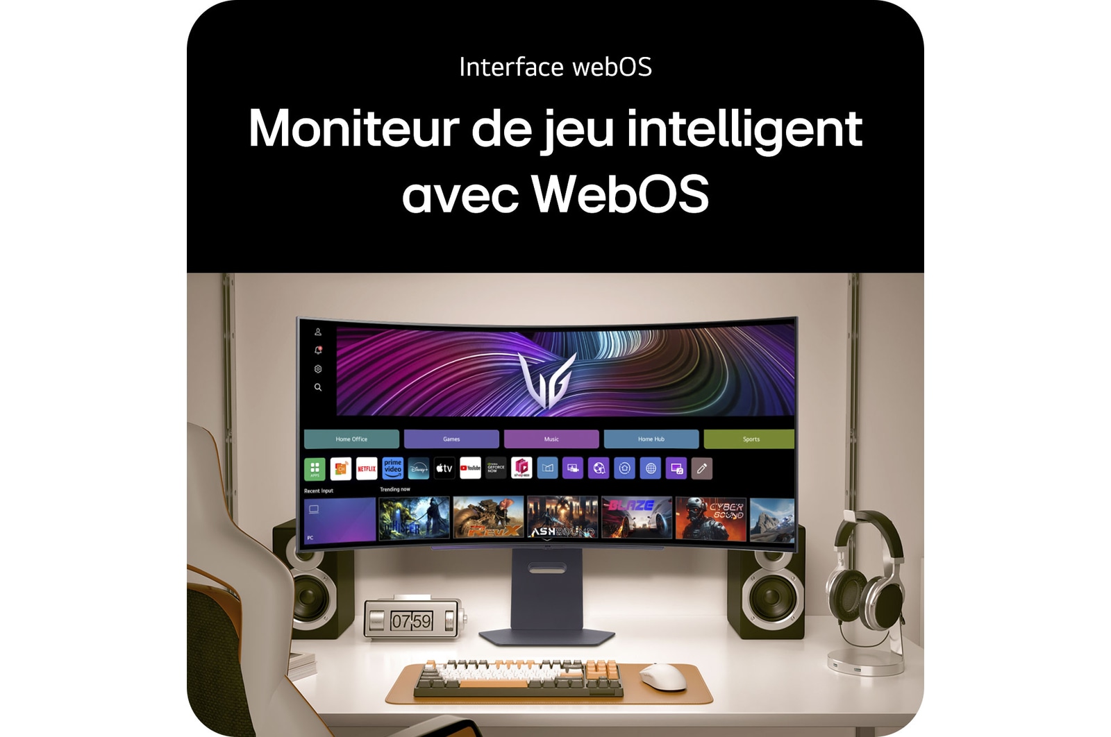 vue arrière avec voyants éteints