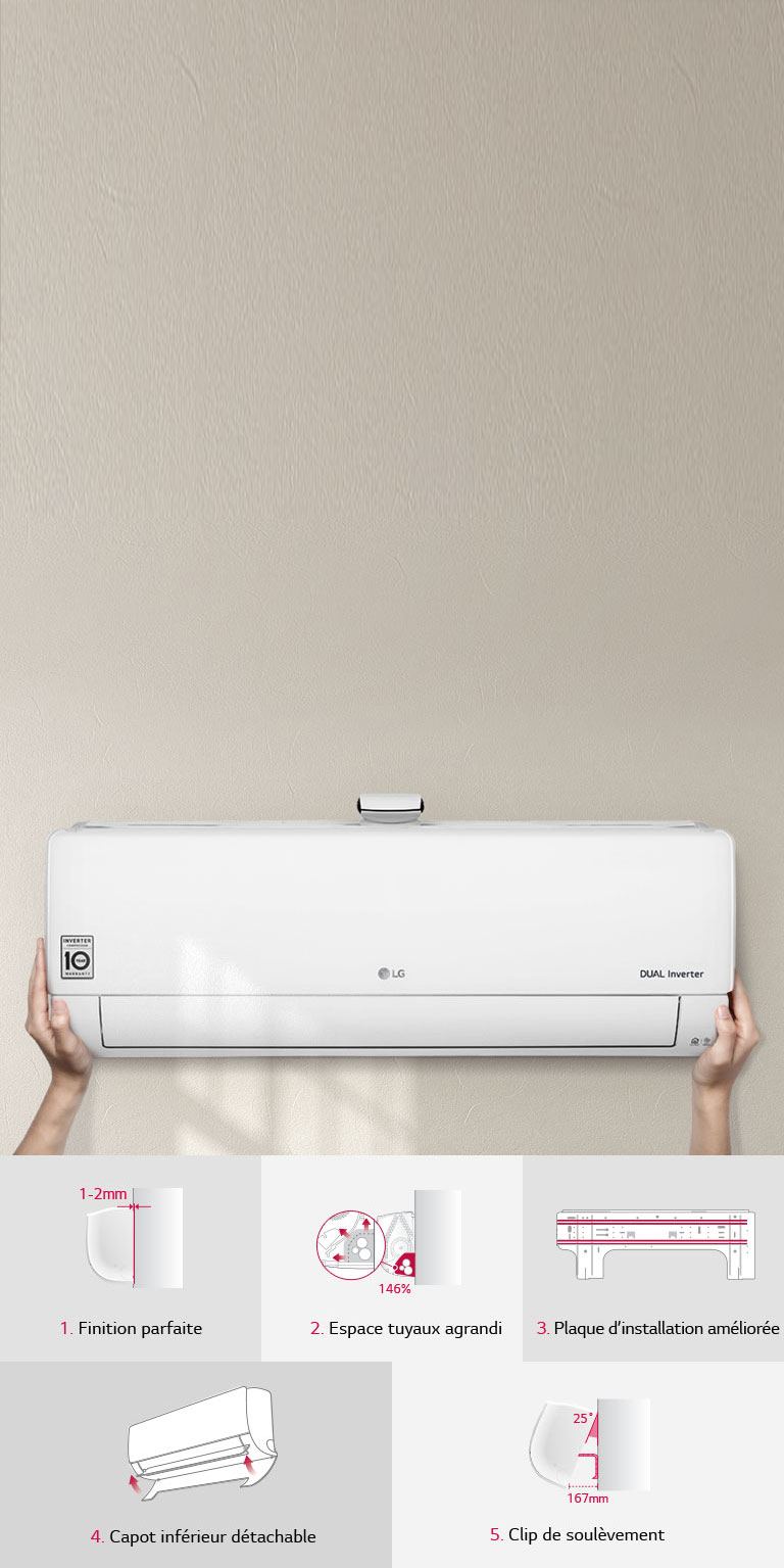 Installation rapide et facile