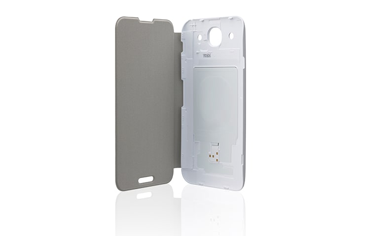 LG Housse Folio induction noire Optimus G Pro, LG CCF-210