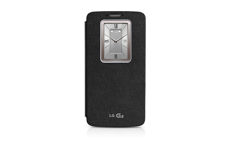 LG ETUI FOLIO QUICKWINDOW™ POUR LG G2, LG CCF-240G
