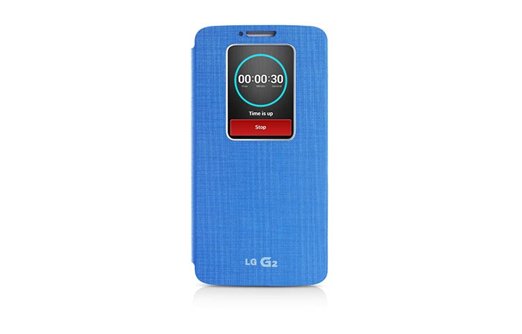 LG ETUI FOLIO QUICKWINDOW™ POUR LG G2, LG CCF-240G