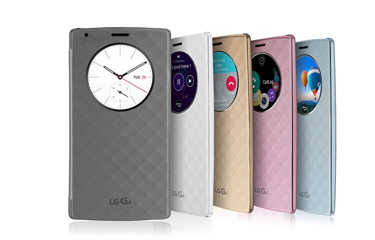 LG HOUSSE FOLIO QUICK CIRCLE POUR LG G4, LG G4 Case