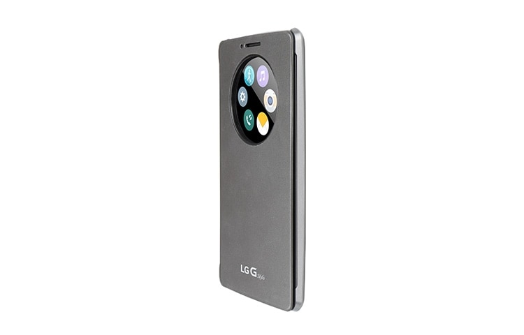 LG HOUSSE FOLIO QUICK CIRCLE POUR LG G4 STYLUS, LG G4 Stylus Case