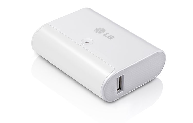 Vue avant de Chargeur de voyage 5200 mAh LG PMC-510