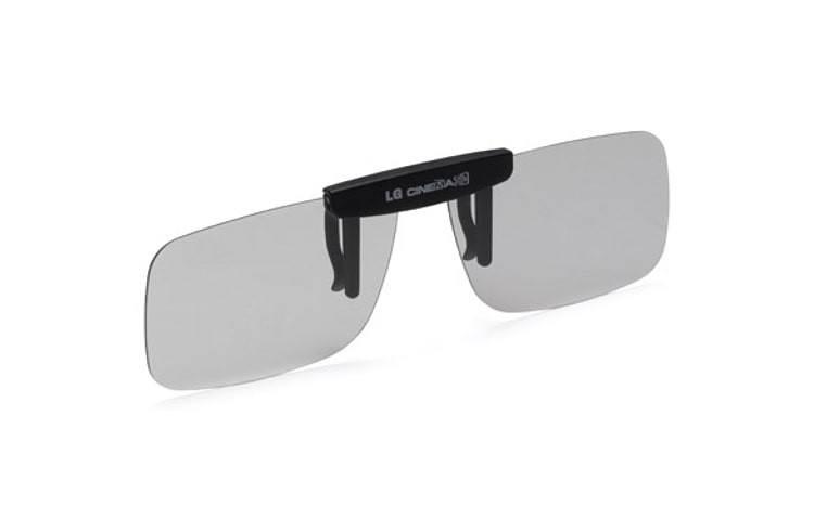 LG Un clip Cinéma 3D à poser directement sur vos lunettes de vue pour un confort incomparable!, LG AG-F320