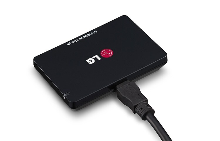 LG Design compact, moderne et élégant | Facile à Installer | Réseau sans fil et DLNA | Compatible avec les séries UF640 et LF5800, LG AN-WF500