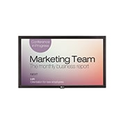 Vue avant de 22 po 250 nits FHD Affichage standard LG 22SM3B-B