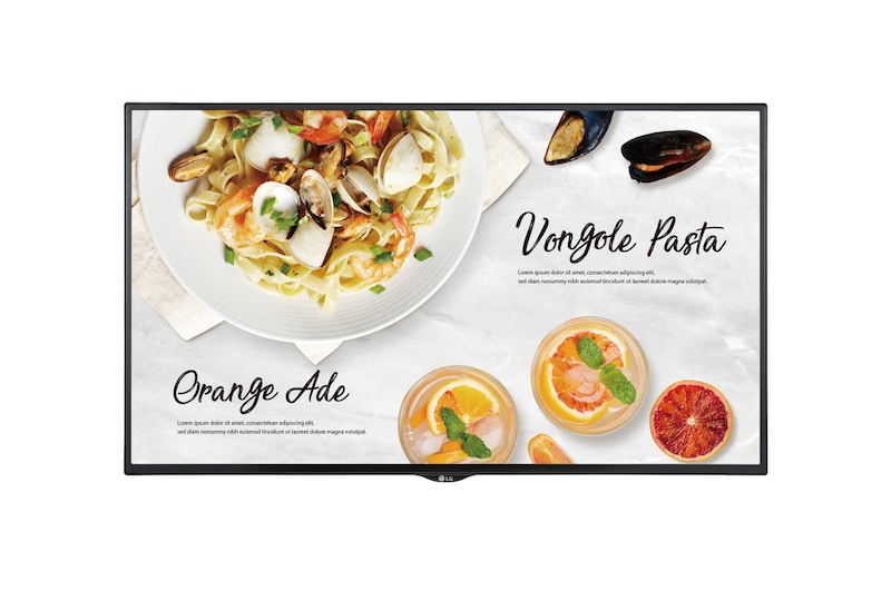 LG 43 po 450 nits Affichage standard, 43SL5E-H