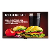 Vue avant de 43 po 350 nits FHD Affichage standard LG 43SM5KD-B