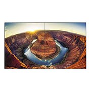 Vue avant de 49 po 500 nits  FHD  P0.9 Mur vidéo au cadre uniforme LG 49VM5C-A