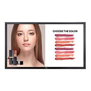 Vue avant de 55 po 450 nits FHD Affichage avec tactile intégré LG 55TA3E-B