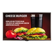 Vue avant de 65 po 450 nits FHD Affichage standard LG 65SM5KD-B