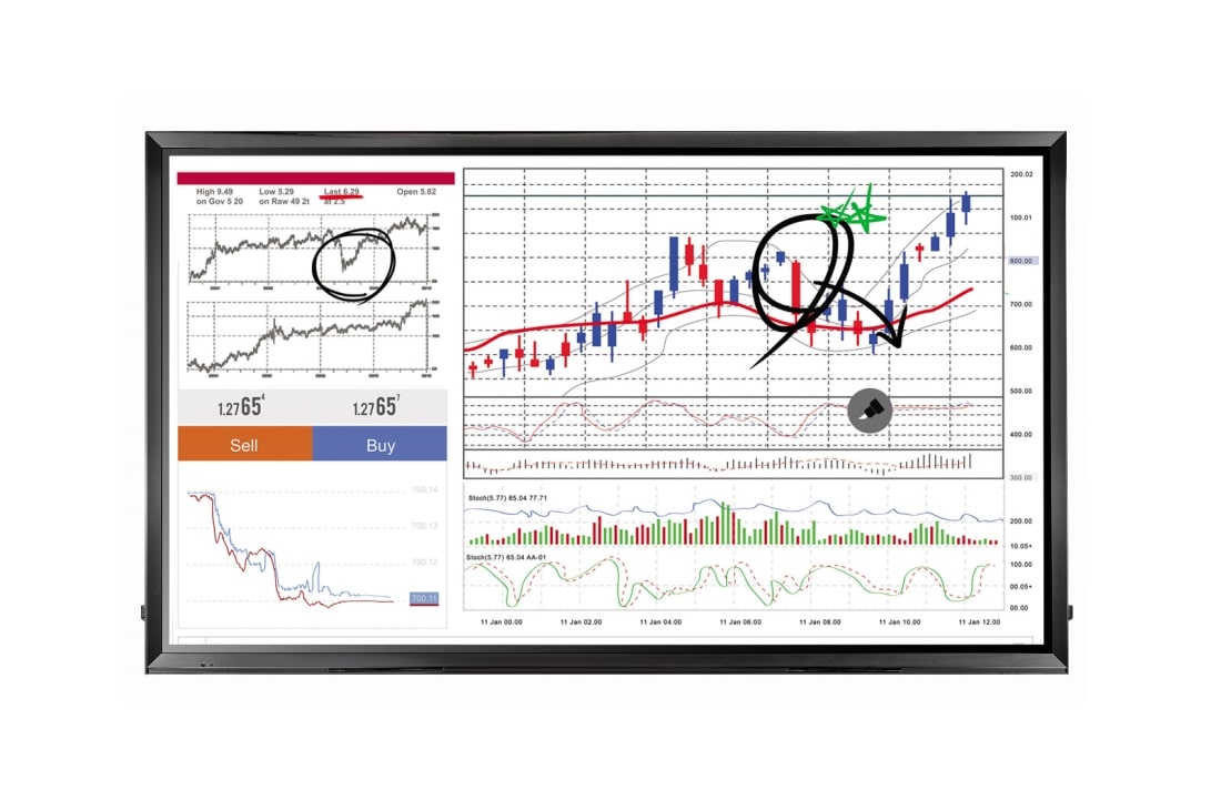 LG Tableau numérique interactif, 86TR3E-B