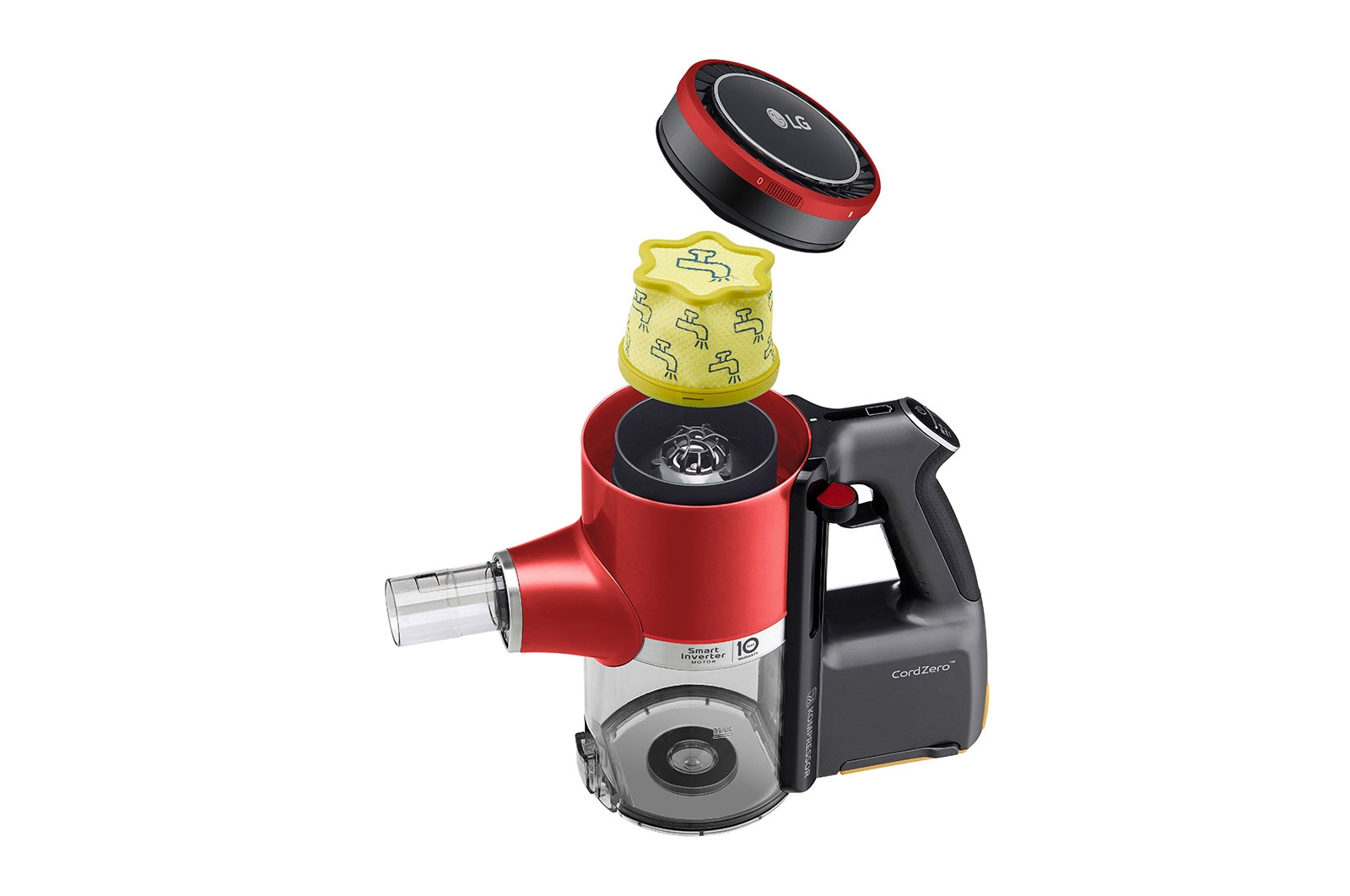 LG Aspirateur balai| 200aw|LG Kompressor™, LG A9K-SLIM1R