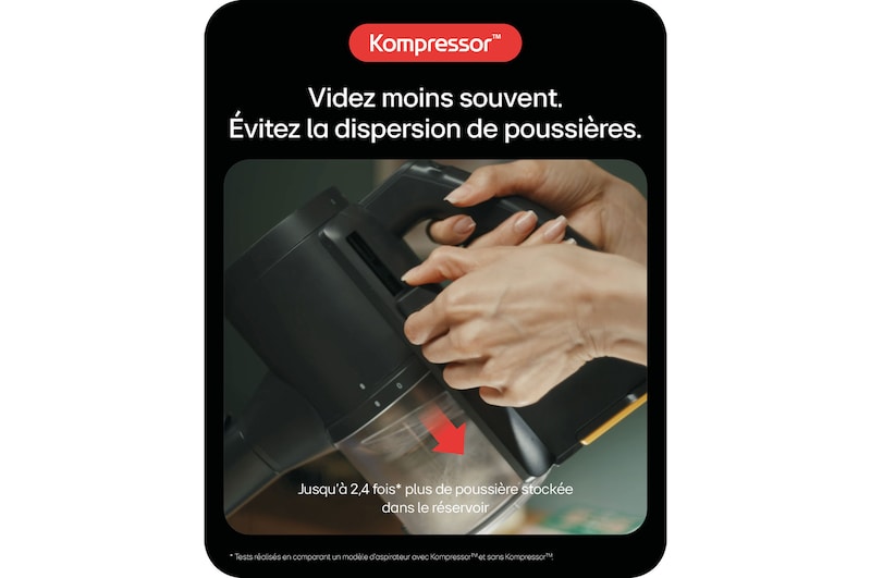 LG Aspirateur balai | 220aw | LG Kompressor™, LG A9K-SLIM2N