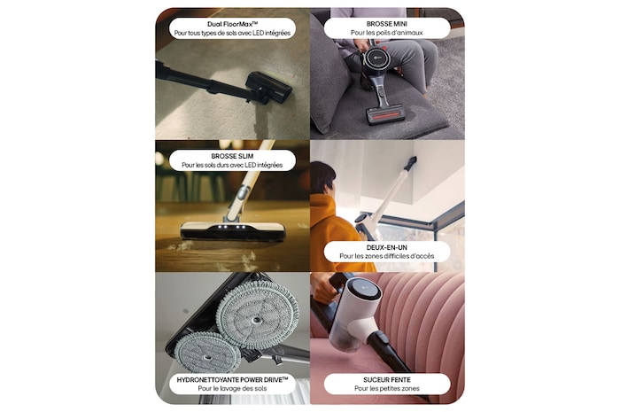 LG Aspirateur balai | 260aw | Kompressor™, LG A9K-ULTRA2C